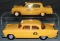 2 Clean 1950s Plymouth Taxi Promos
