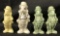 (4) 1940 Disney Jiminy Cricket Ceramic Figures