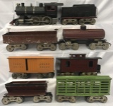 8Pc Lionel 6 Steam Freight Set