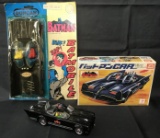 (3) Batmobile Toys, IMAI Kits, & Duncan