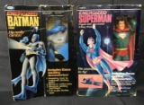 1979 Remco Energized Batman & Superman Figures