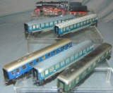 7Pc Marklin HO Steam Passenger Set