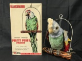 1950's Boxed Rosko Battery Op Pretty Peggy Parrot
