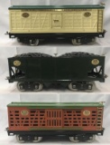 3 MTH Lionel 200 Series Freight Cars