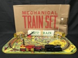 Boxed Marx Mechanical Train Set in Box