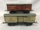 Clean Ives 125 Frisco & Union Boxcars