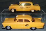 2 Clean 1950s Plymouth Taxi Promos