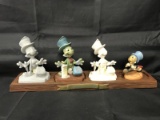 (4) Disney Jiminy Cricket Classics Collections