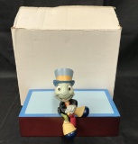 (2) Disney Jiminy Cricket Ward Kimball Watches
