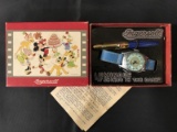 Vtg Disney Jiminy Cricket Ingersoll Watch & Pen