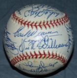 1983 Fleer Baseball card #58 Rick Dempsey Baltimore Orioles Autographed card