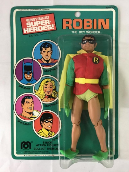 1979 Mint on Card Mego Robin WGSH Action Figure