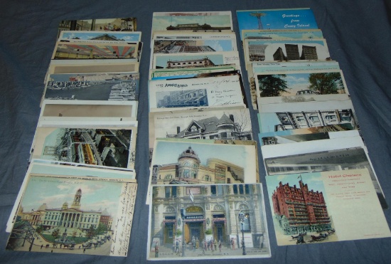 New York City and Brooklyn Post Card Lot.