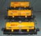 3 Clean Lionel 2815 Shell Tank Cars