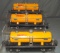 3 Lionel 2815 Shell Tank Cars