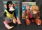 Lot of 2 Boxed Battery Operated Chimp Toys