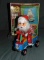 Boxed Battery Operated Santa on Hand Car
