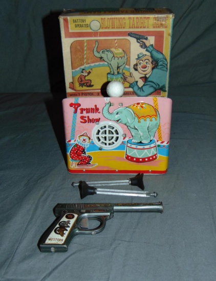 Battery Operated Blowing Target Game.