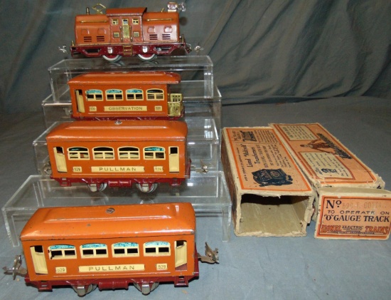 4Pc Lionel 252 Passenger Set