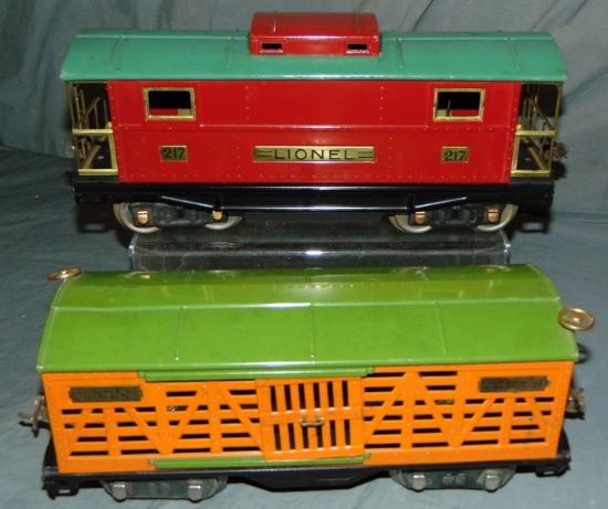 Clean Lionel 217 & 513 Freight Cars