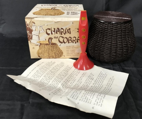 Boxed Battery Operated Charm the Cobra Toy