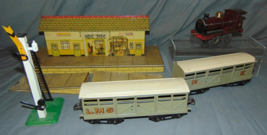 5Pc Hornby O Ga Train Lot