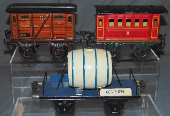 3 Assorted Marklin Trains