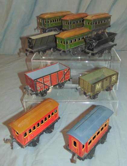 10 Assorted Bing O Ga Rolling Stock