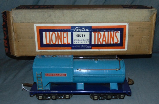 Boxed Lionel 400TW Separate Sale Blue Tender