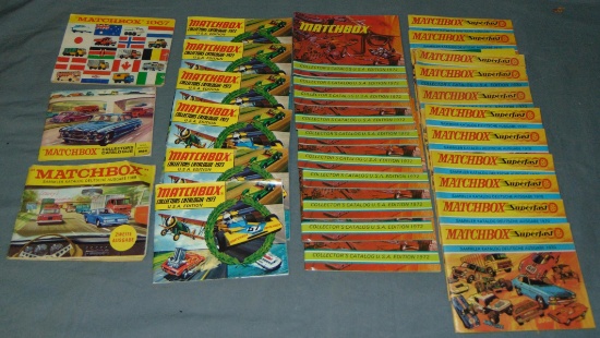 Original Matchbox Catalogs