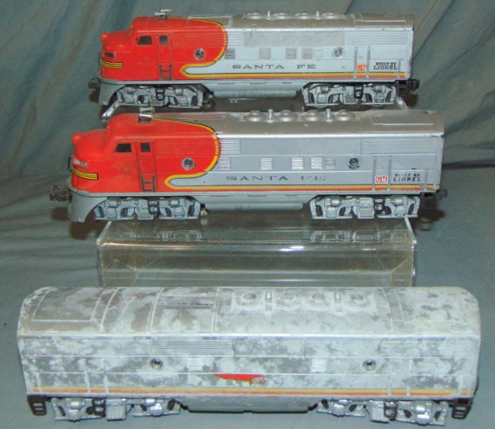 Lionel 2343 SF F3 ABA Diesels