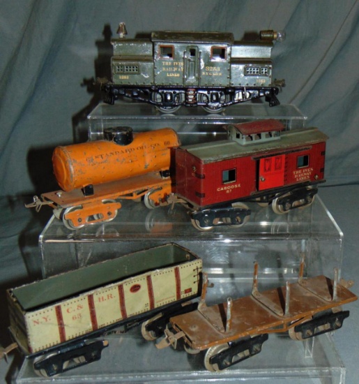 5Pc Ives 3253 Freight Set