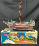 Battery Operated Pirate Ship. Boxed.
