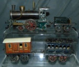 Early Bing Live Steam Train Set