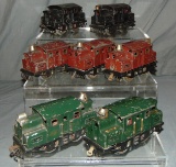 7 Early Lionel Electric Locomotives