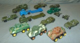 14pc ToosieToy Military Vehicle Lot