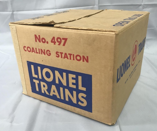 Clean Boxed Lionel 497 Coaling Station