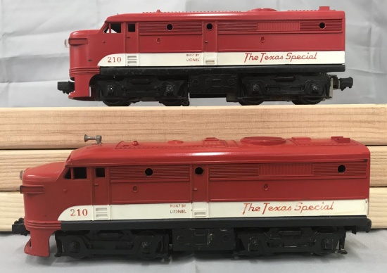 Clean Lionel 210 TS Alco AA Diesels