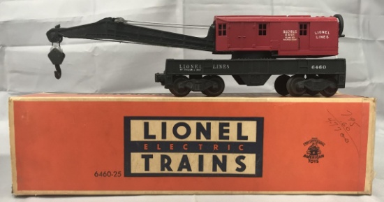 Nice Boxed Lionel 6460-25 Crane