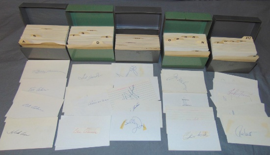 Original Owner Autograph Collection