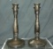 International Royal Danish Sterling Candlesticks