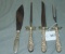 Jensen & Steiff Mixed Sterling Carving Set