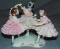 Dresden Style Porcelain Crinoline Ballerinas Group