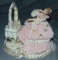 Dresden Style Porcelain Crinoline Figurine