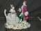 Dresden Porcelain Crinoline Group, Man & Woman