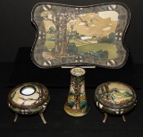 Nippon Dark Woodland Dresser Set.