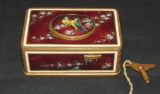 Cloisonne Cased Singing Bird Automaton.