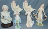 (6) Laszio Ispanky Ltd Ed Porceline Figurines.