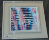 Yaacov Agam, Signed Limited Edition Lithograph