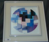 Yaacov Agam, Signed Limited Edition Lithograph